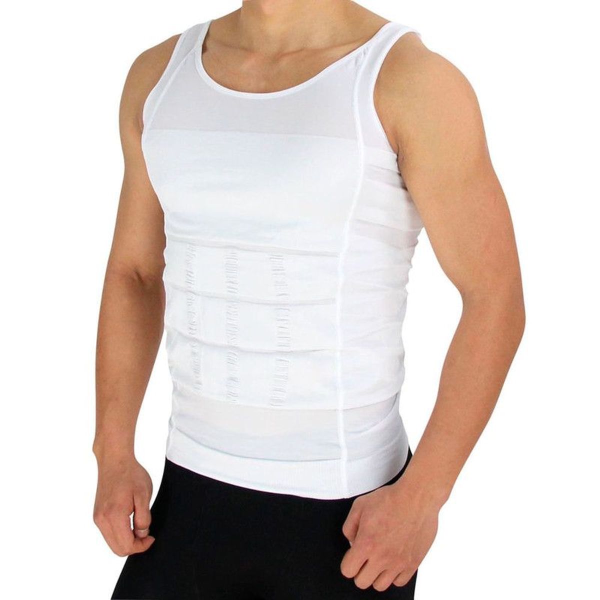 NATURELL - Camiseta de Compresion en Abdomen y Espalda