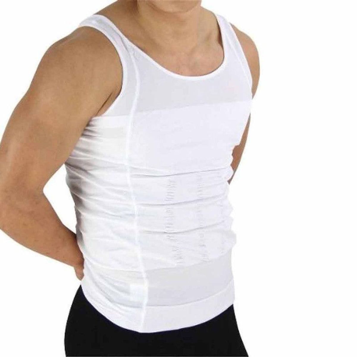 NATURELL - Camiseta de Compresion en Abdomen y Espalda