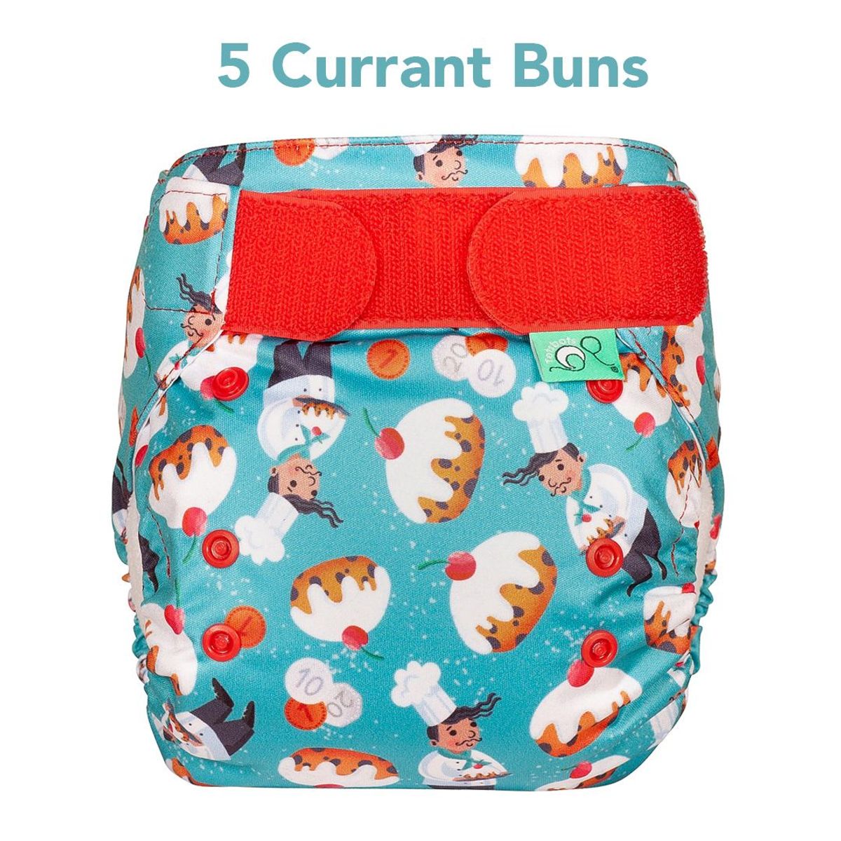 GENERICO - Pañal Ecológico EasyFIT Tots Bots-Pasteles