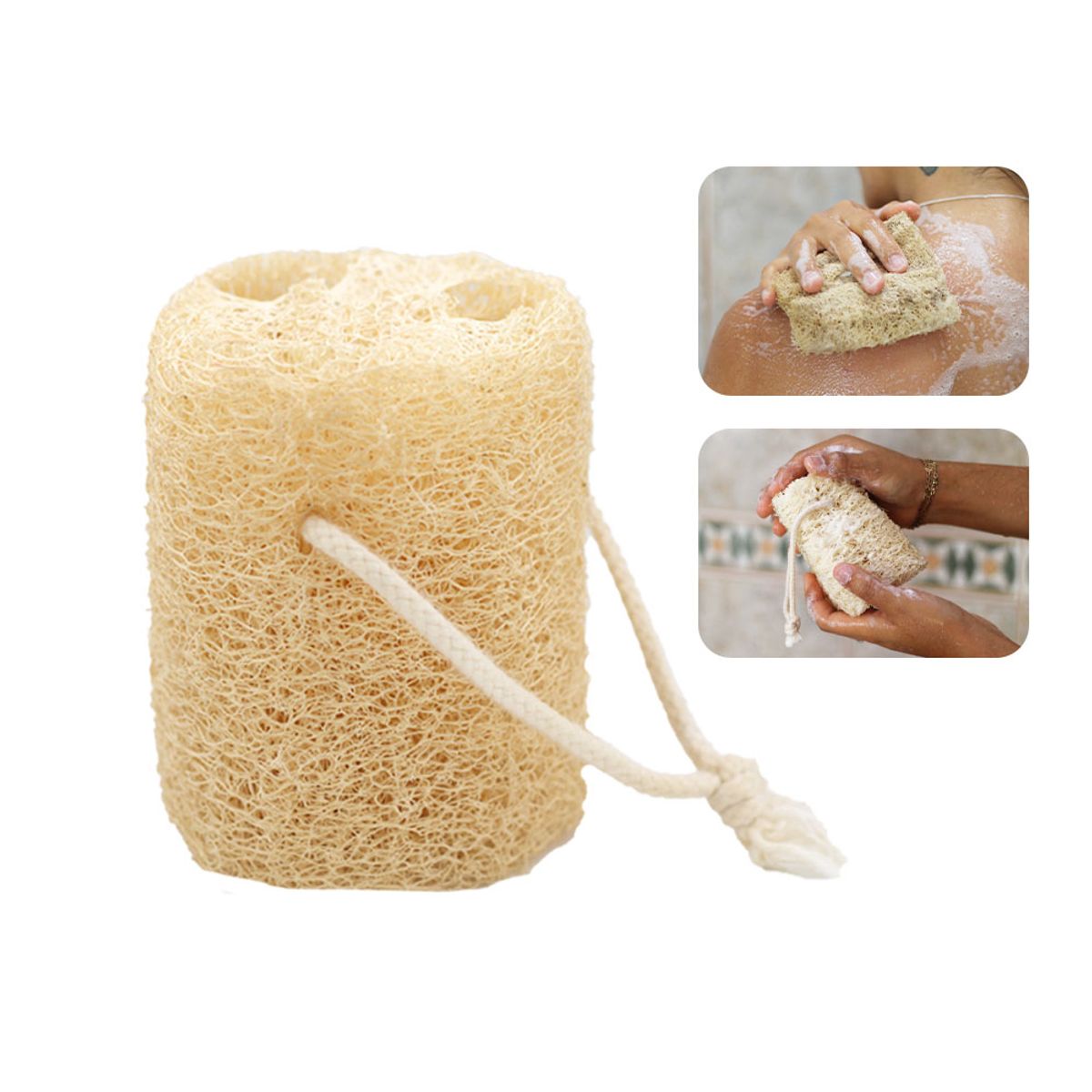 BAMBOO BALANCE - Luffa - Esponja Multiusos - 10 cm