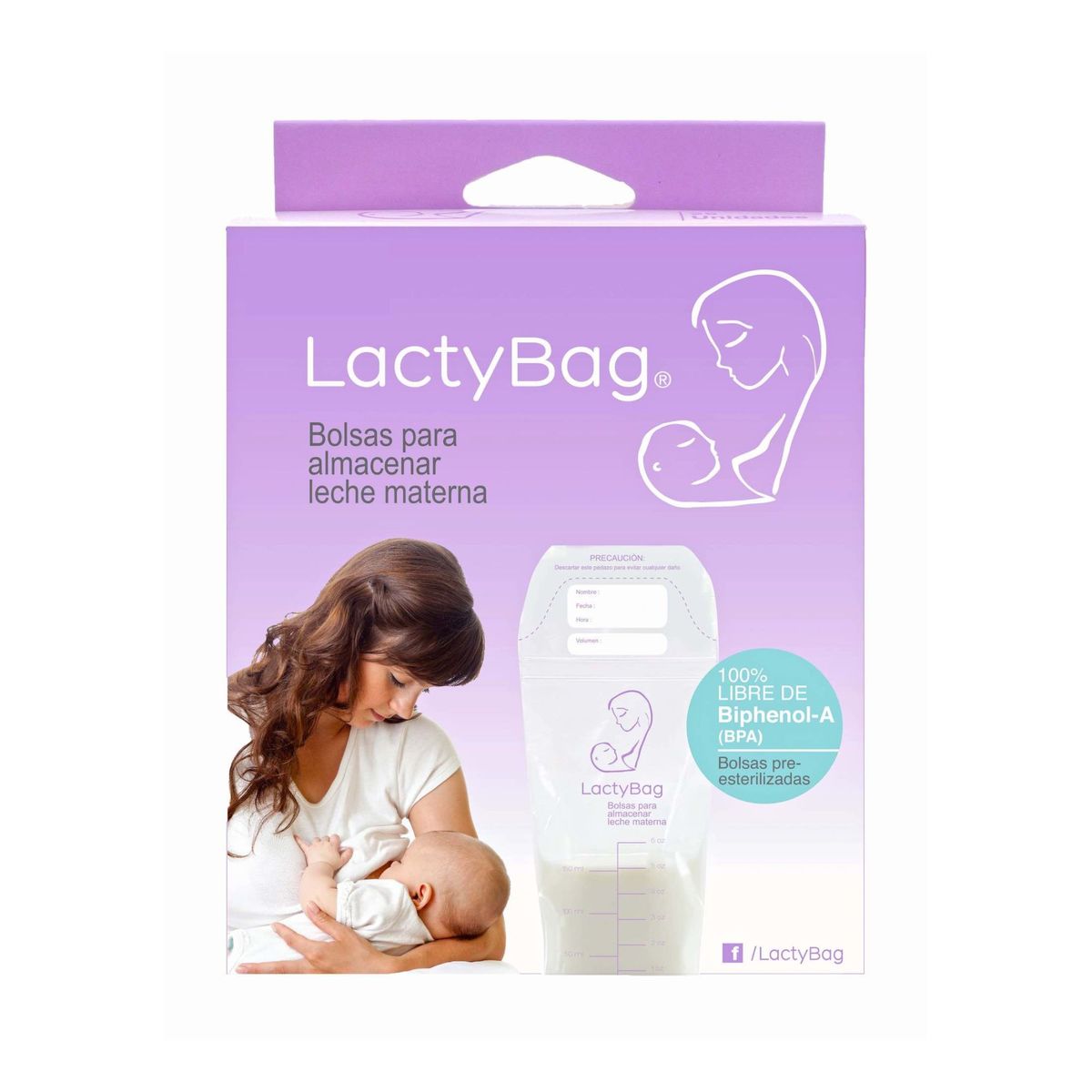 LACTYBAG - Bolsas Para Almacenar Leche Materna x50 Lactybag