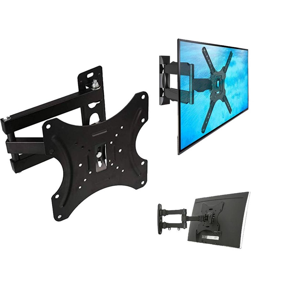 SEISA - Rack para TV Soporte Móvil Plegable para LCD LED SMART 32 55 Pulgadas X-400