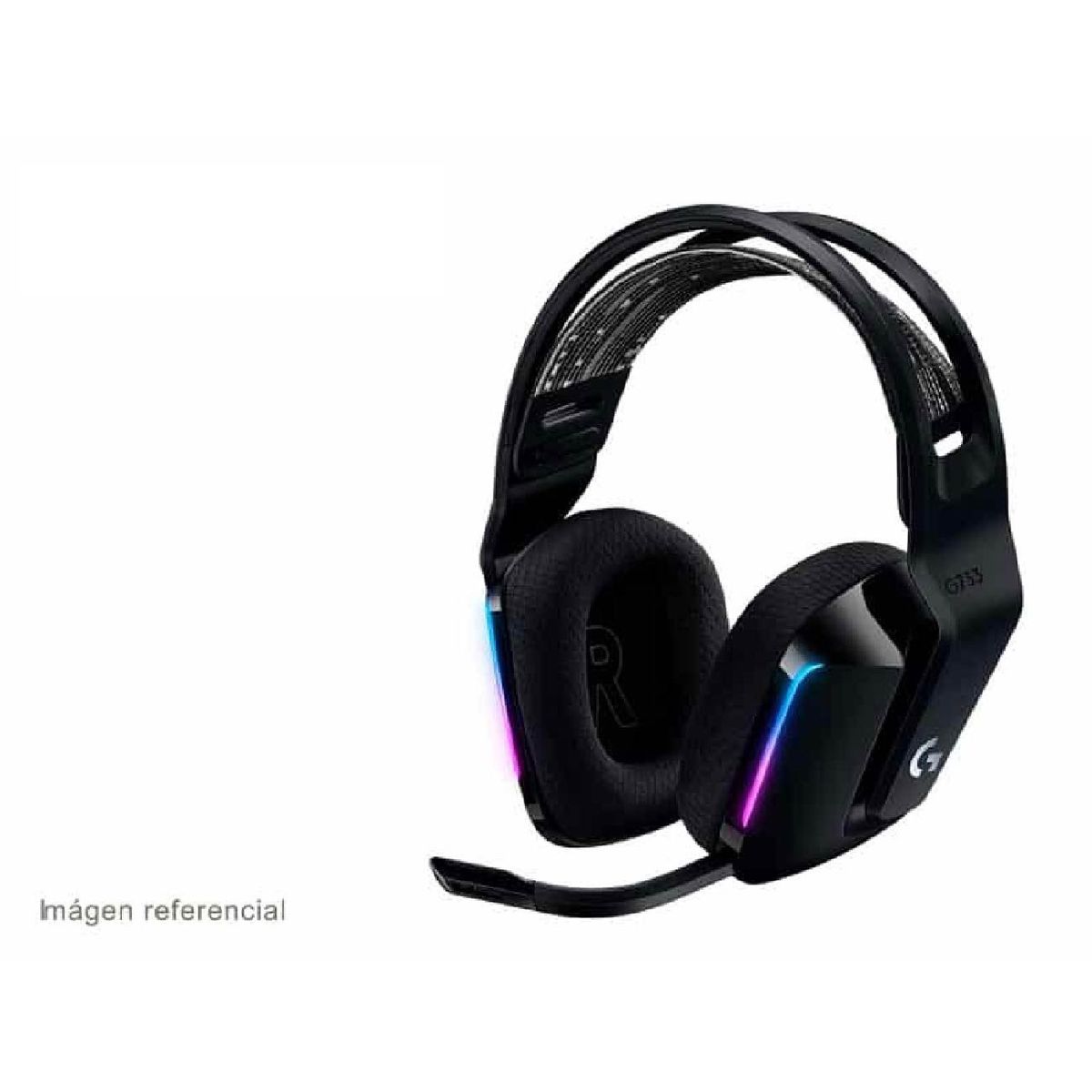 LOGITECH - Audífono Logitech G733 RGB Lightspeed Wireless Negro