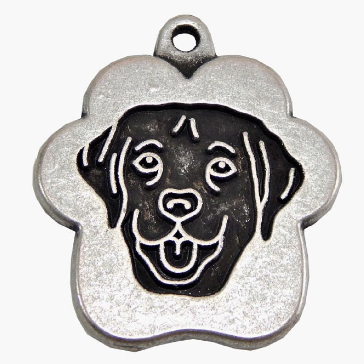 CAT OH - Placa de identificación para perros - Labrador vintage