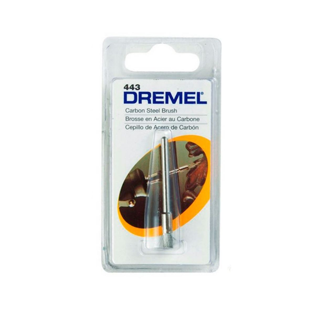 DREMEL - Cepillo de Acero al Carbono 443 Dremel  1/8"