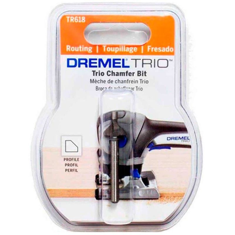DREMEL - Dremel Trio fresa  1/8" TR618