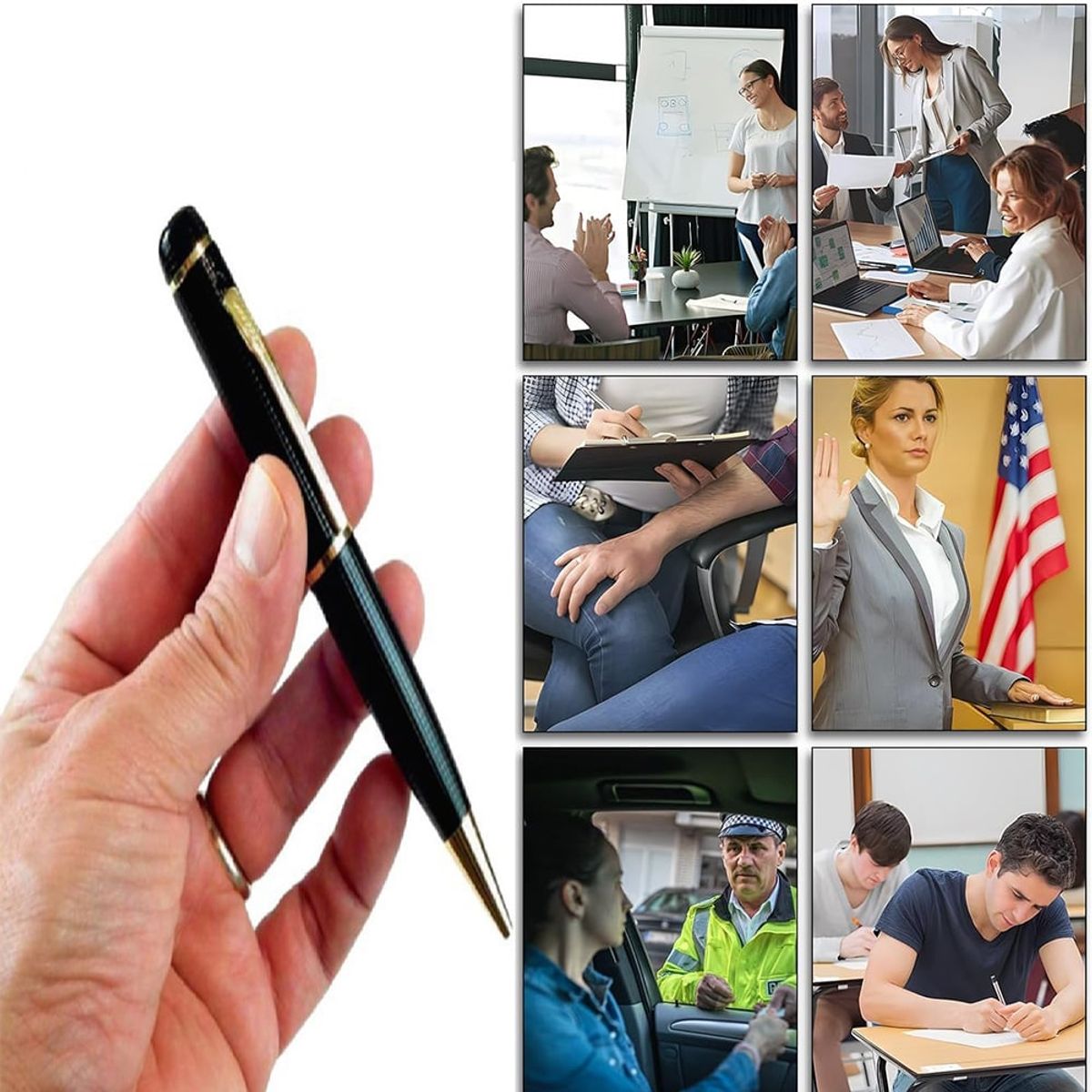 MN ELECTRONICS - LAPICERO  USB FULLHD 1080 S101 FOTOS Y VIDEO IDEAL PARA REUNIONES