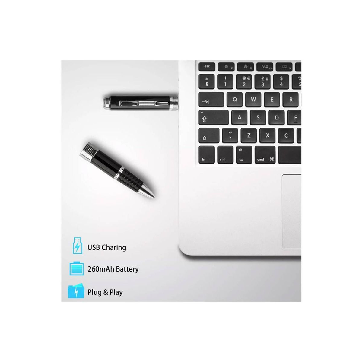 MN ELECTRONICS - LAPICERO ESPIA FULLHD 1080P S105