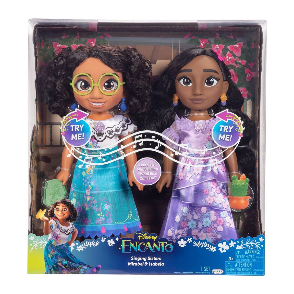 ENCANTO - Pack Muñecas Encanto Mirabel e Isabela Musicales 33 cm