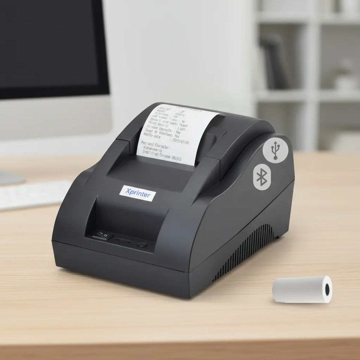 XPRINTER - Impresora Ticketera Térmica escritorio 57mm 58mm USB BLUETOOTH 58IIZ