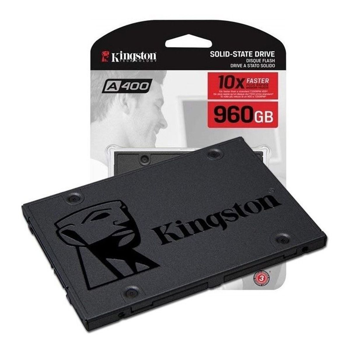 KINGSTON - Disco Solido Kingston A400 Ssd960GB 25 ORIGINAL