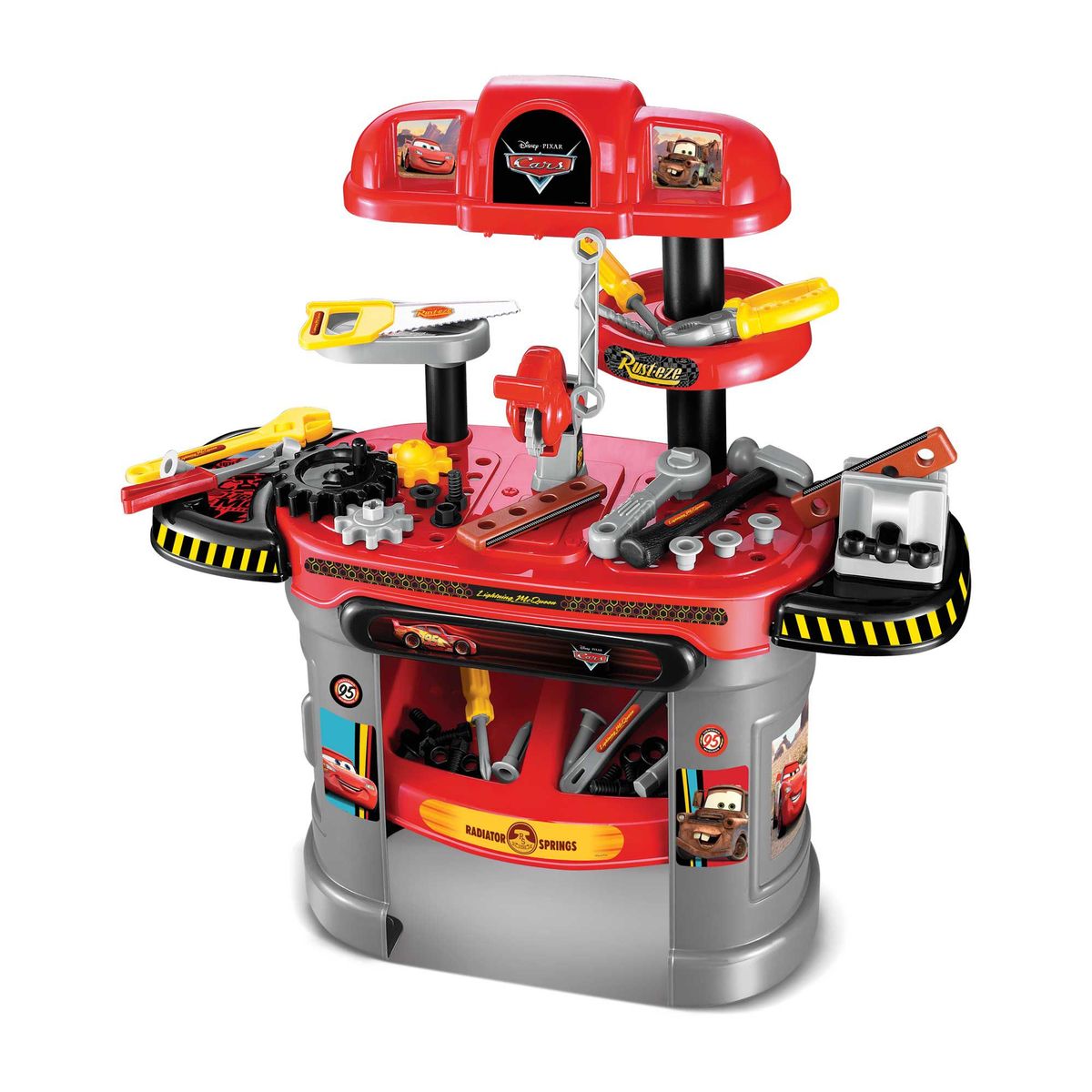 PIXAR - SET TALLER MECANICO Y HERRAMIENTAS  CARS