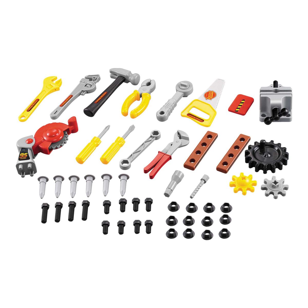 PIXAR - SET TALLER MECANICO Y HERRAMIENTAS  CARS