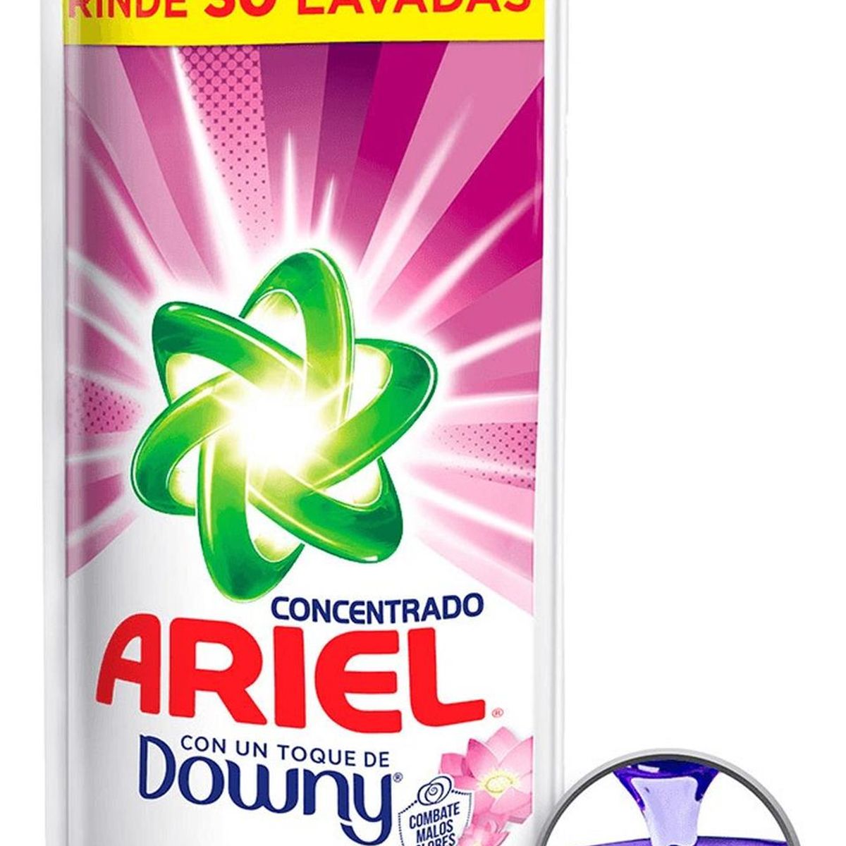 ARIEL - Detergente Líquido Ariel Concentrado Toque Downy 1.2 L