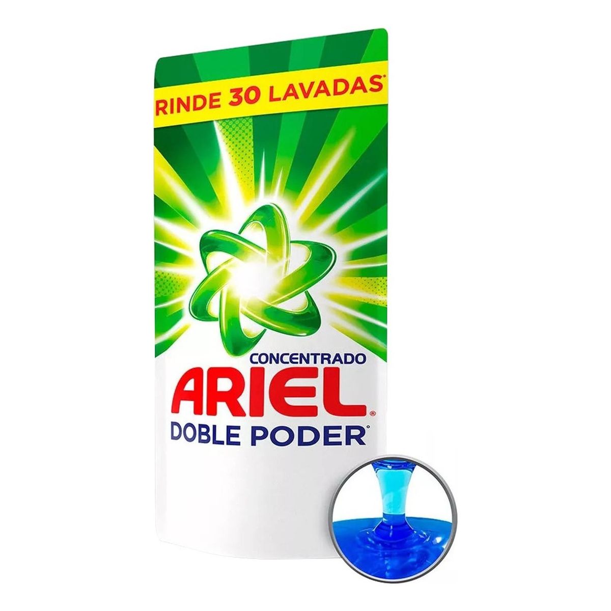 ARIEL - Detergente Líquido Ariel Concentrado Doble Poder 1.2 L