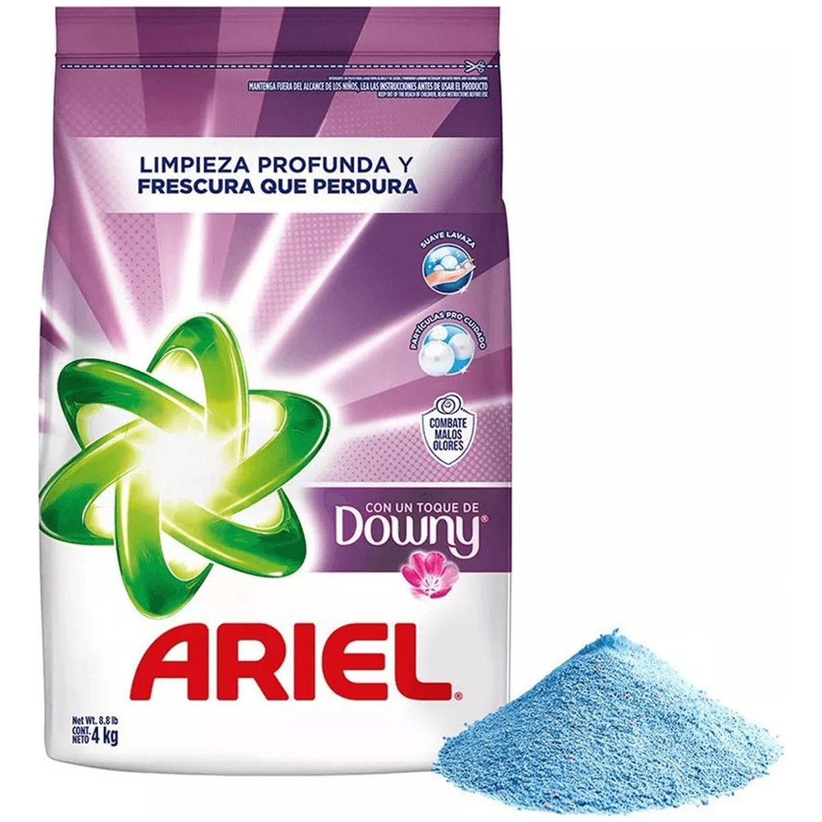 ARIEL - Detergente en Polvo Ariel Toque Downy 4kg