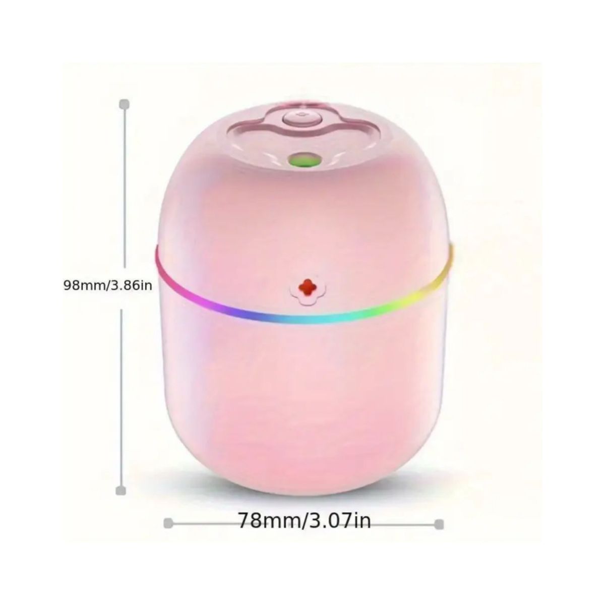 GENERICO - Ambientador Difusor para Autos - MOD 1 BSC - Rosado