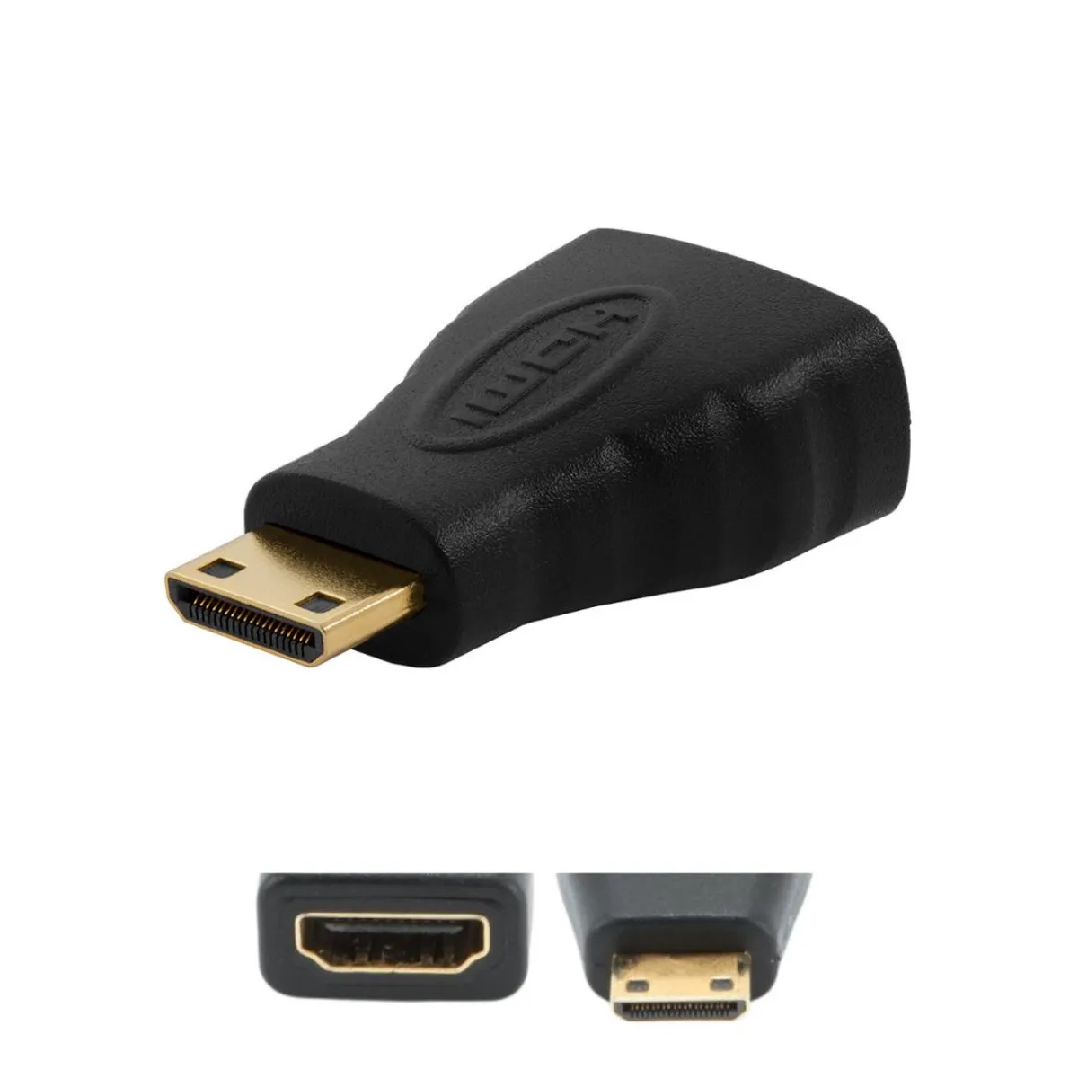 GENERICO - Adaptador Convertidor Mini Hdmi macho A Hdmi hembra