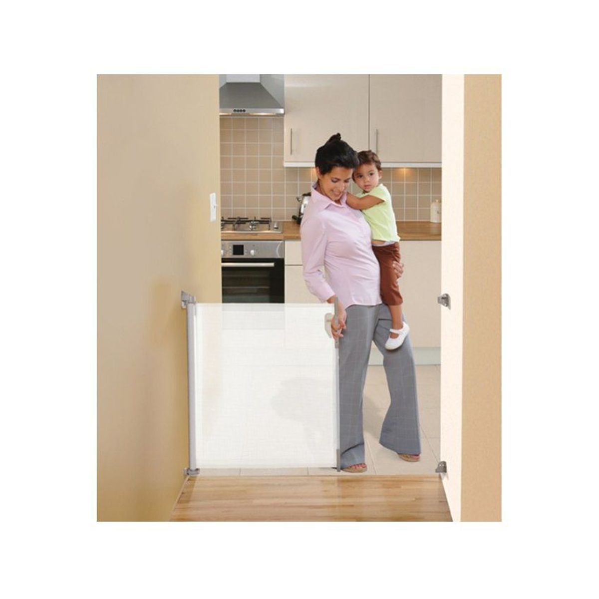 DREAMBABY - Puerta de Lona Retractil Dreambaby