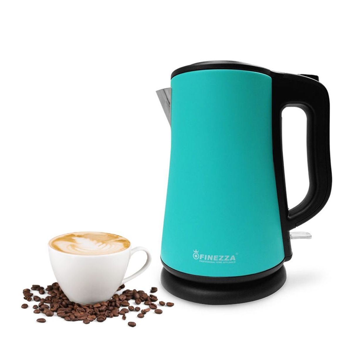 FINEZZA - Hervidor Eléctrico Finezza 2lt Ck-660ha-Turquesa