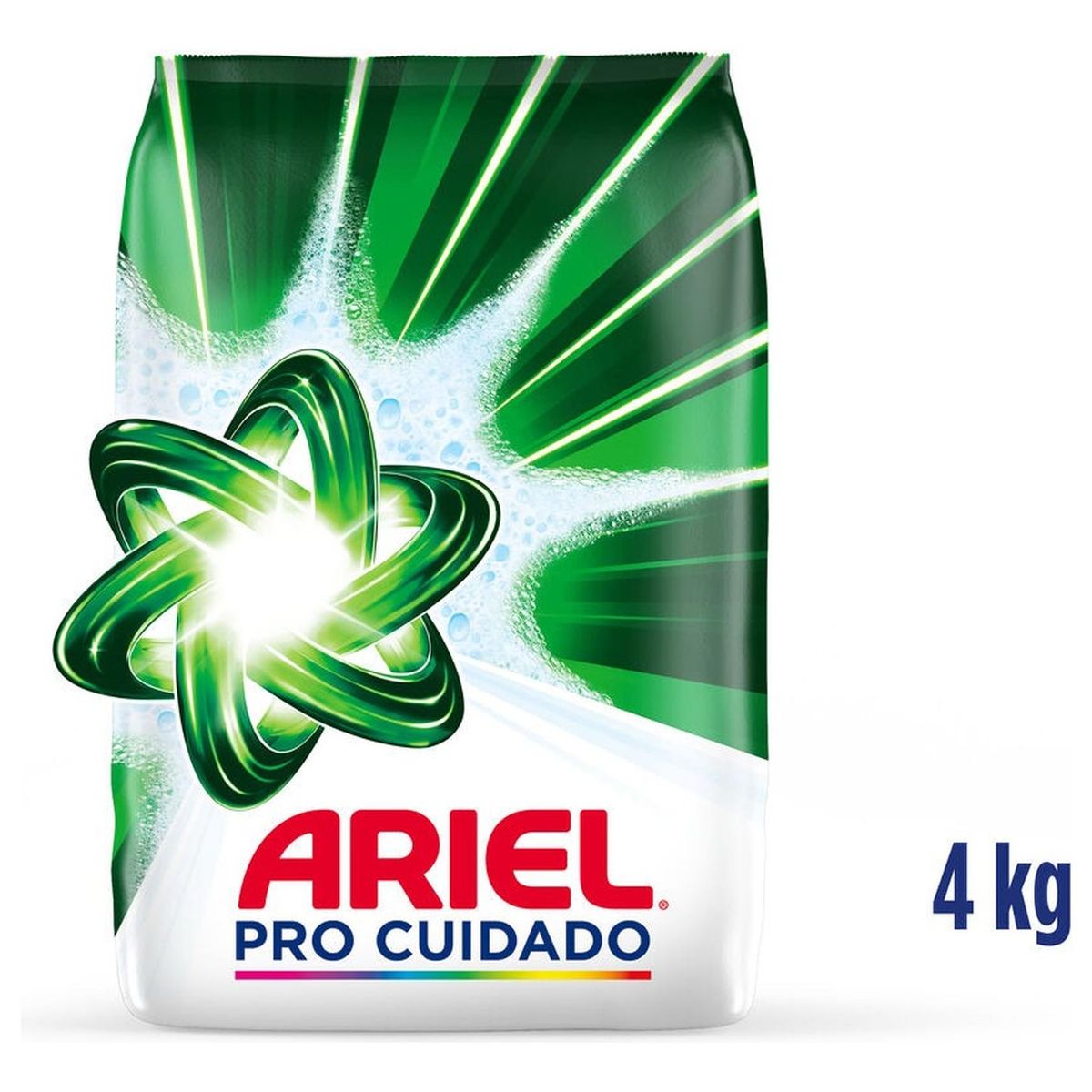 ARIEL - Detergente en Polvo Ariel Regular Pro Cuidado 4kg