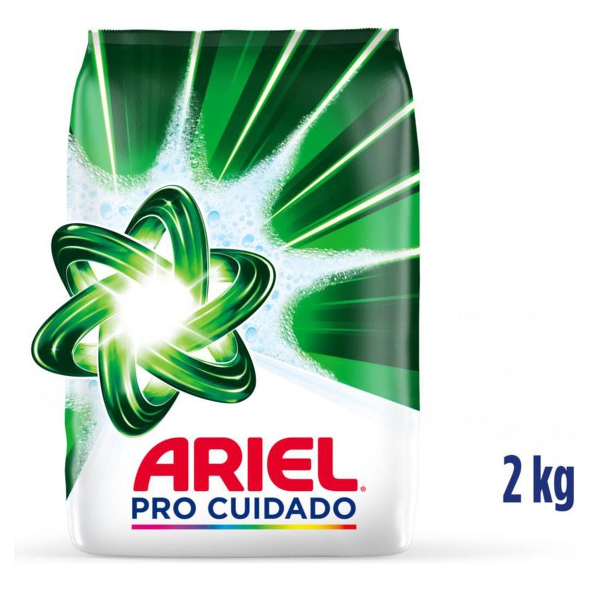 ARIEL - Detergente en Polvo Ariel Regular Pro Cuidado 2kg