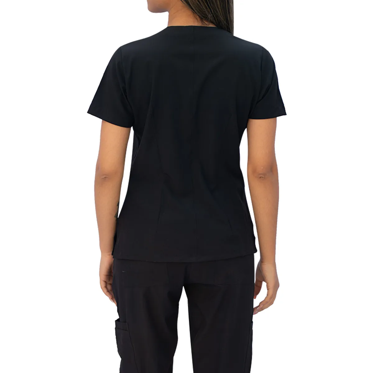 TWELVE - Twelve -conjunto scrub  cruzado v - negro
