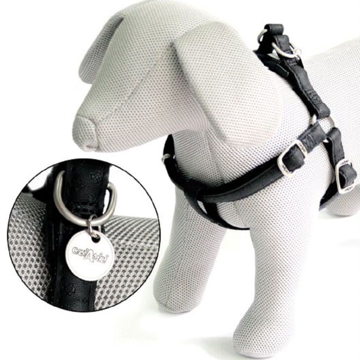 CROCI - Arnés para perros Vanity Talla XL - Negro