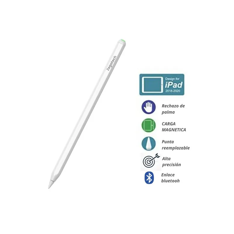 STYLUS - Lápiz Pencil para iPad PREMIUM V3 con CARGA MAGNÉTICA