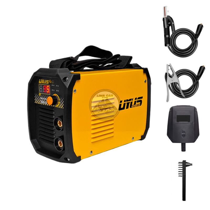 UYUSTOOLS - Maquina de soldar Inverter 160 amp 220v con Herramientas Uyustools