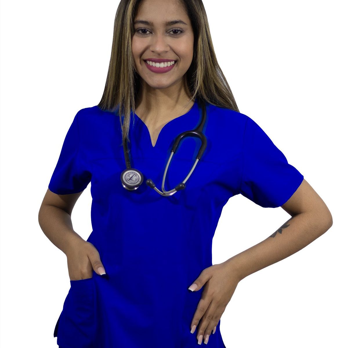 TWELVE - Twelve -conjunto scrub  corazón - azulino