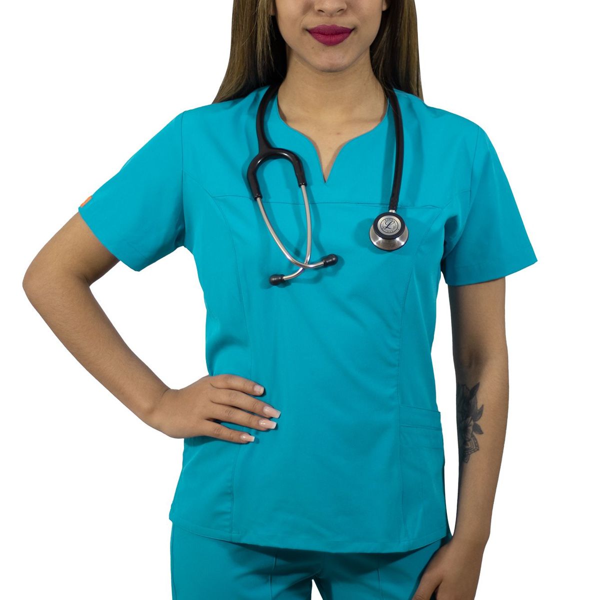 TWELVE - Twelve -conjunto scrub  corazón - agua marina o turquesa enfermería