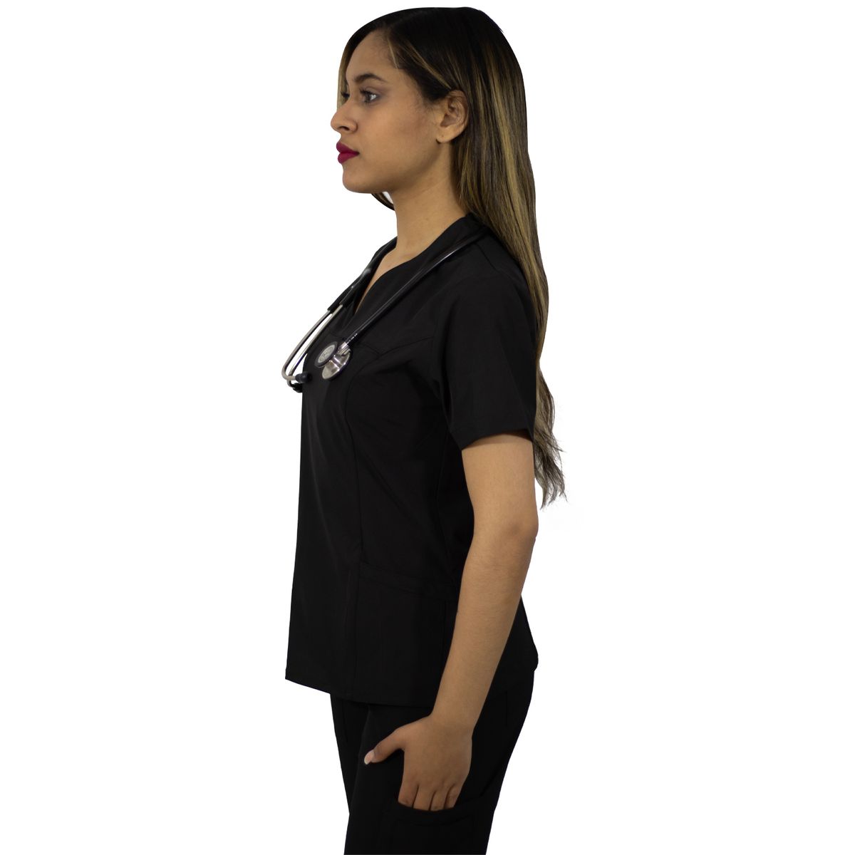 TWELVE - Twelve -conjunto scrub  corazón - negro