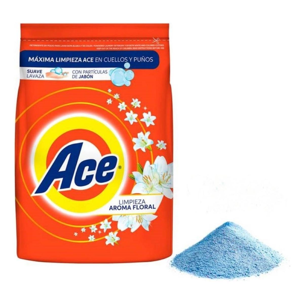 ACE - Detergente en Polvo Ace Regular Pwd 780 Gramos