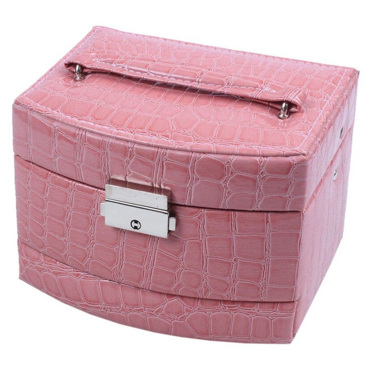 SM - Organizador de joyas 3 niveles grande con llave