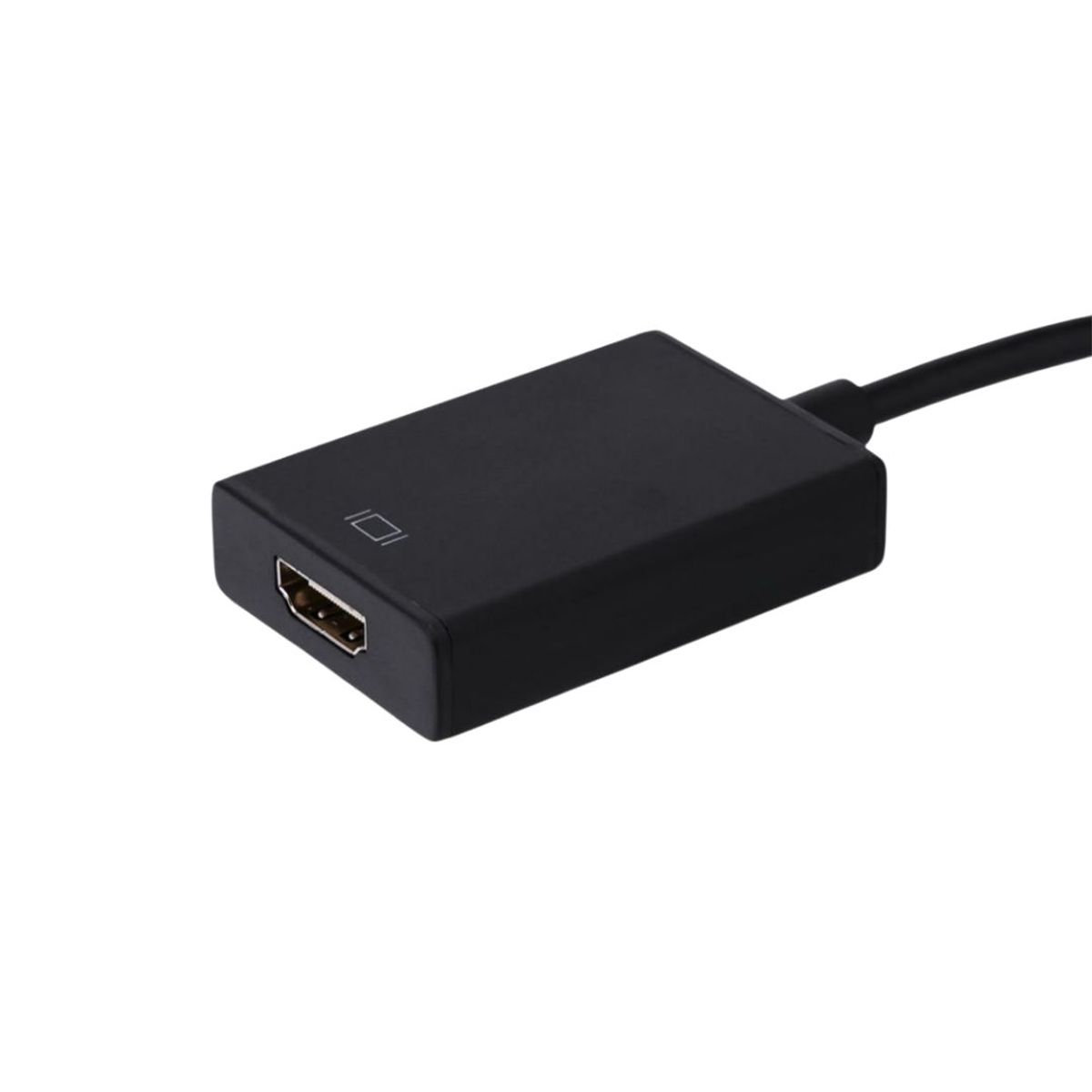 GENERICO - Adaptador Convertidor Vga A Hdmi Ccable Audio Video Fullhd