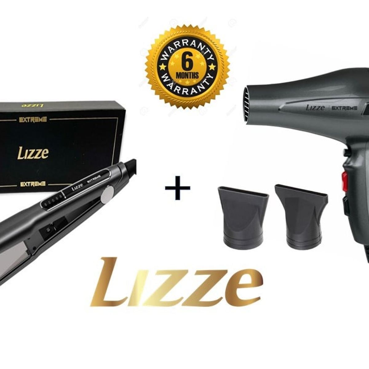 LIZZE - Lizze Pack Plancha Profesional Extreme  Secadora Profesional Extreme.