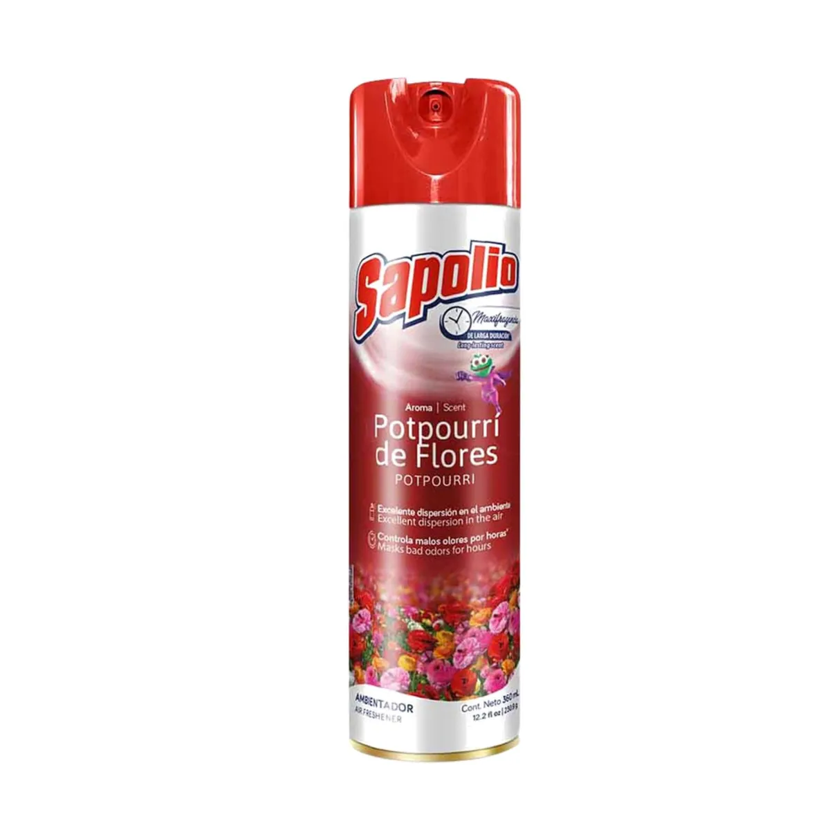 SAPOLIO - AMBIENTADOR SPRAY SAPOLIO AROMA POTPOURRI 360ML UNIDAD