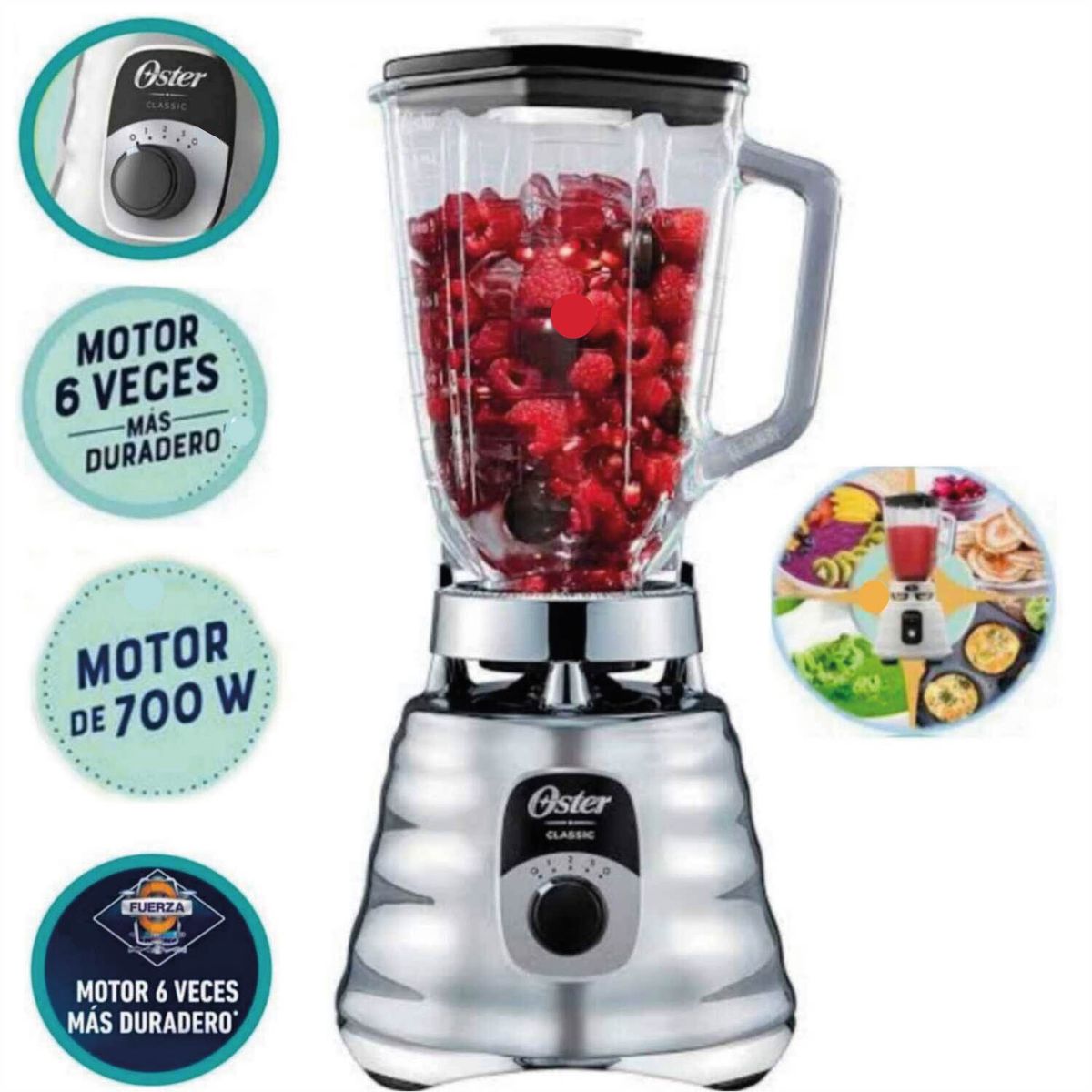 OSTER - Licuadora Oster 3 Velocidades BLST4655