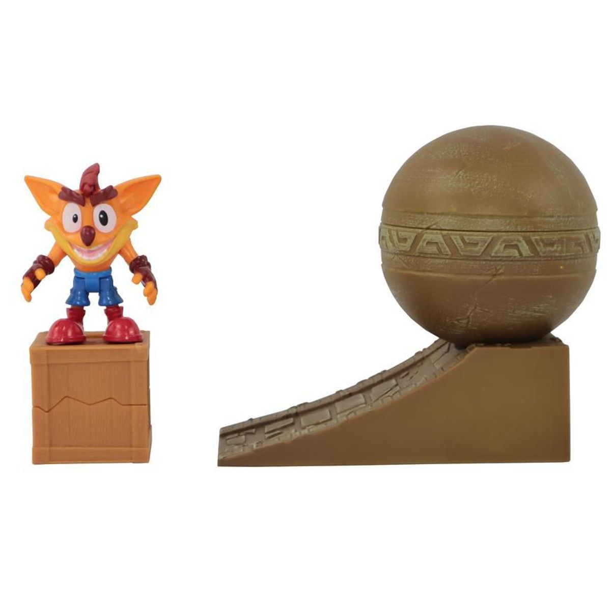 CRASH BANDICOOT - Diorama Crash Bandicoot - Set Boulder Dash Crash