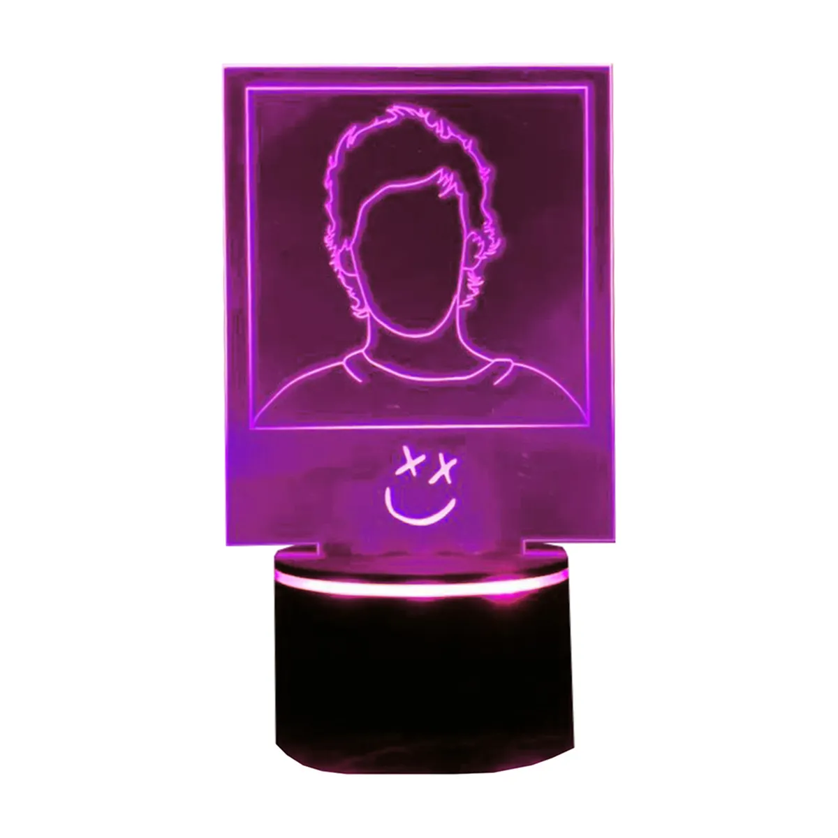 MEGAOFFICE - LAMPARA LED 3D LOUIS  POLAROID ONE DIRECTION