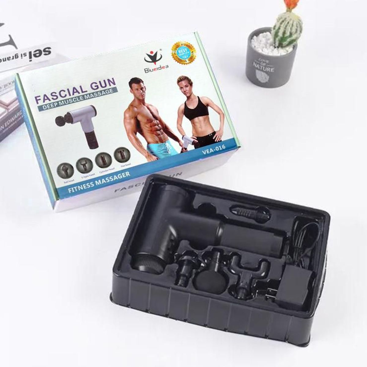 PERUMASSAGE - Pistola de Recuperación Muscular - Muscle Fascial Gun