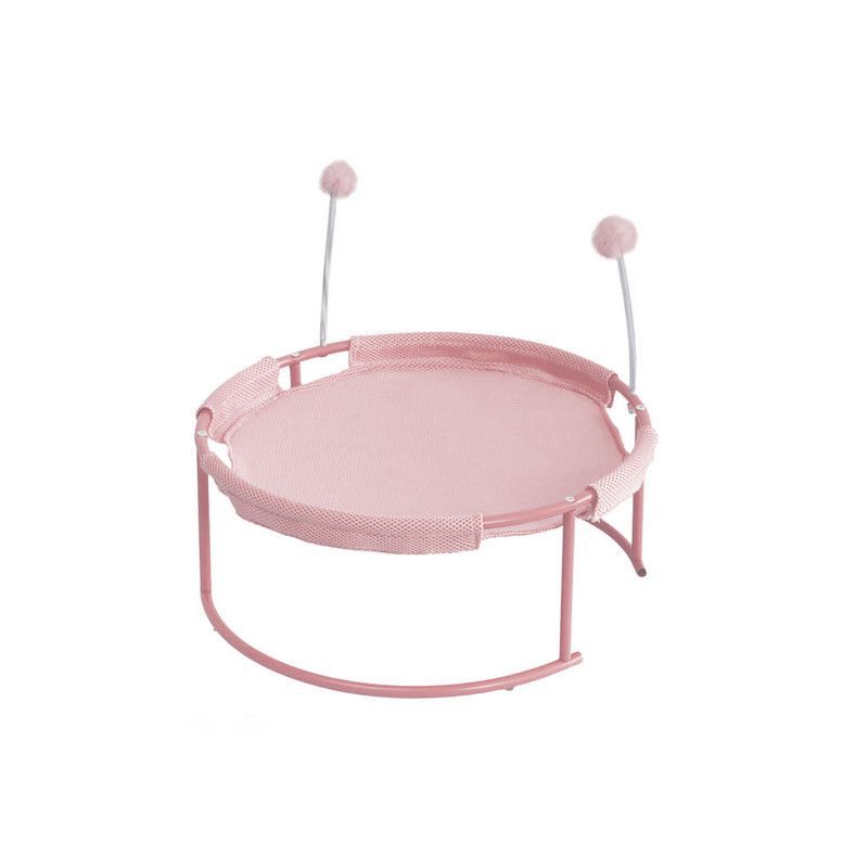 QUE PATAS PET SHOP - Cama Elevada para Gatos Rosado