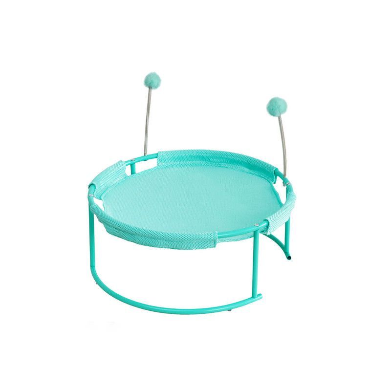 QUE PATAS PET SHOP - Cama Elevada para Gatos Verde