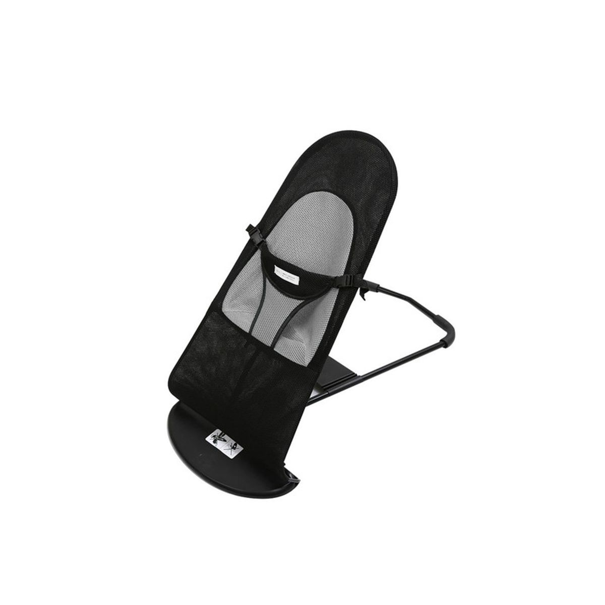 QUE PATAS PET SHOP - Silla Mecedora para Mascotas Negro