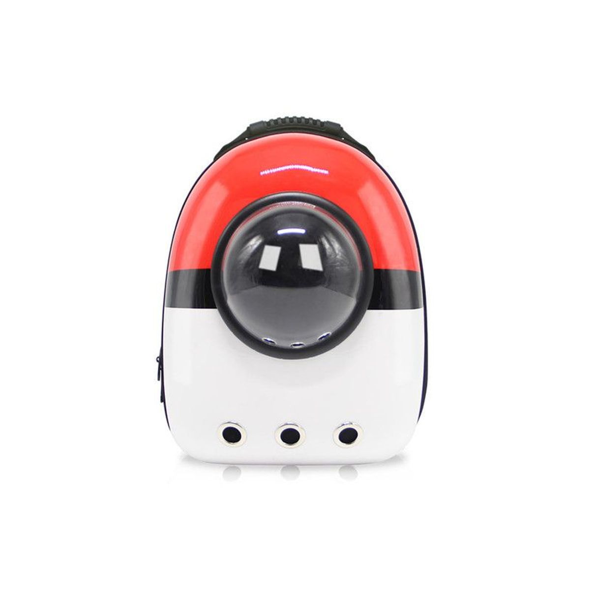 QUE PATAS PET SHOP - Mochila Espacial Rojo con Blanco