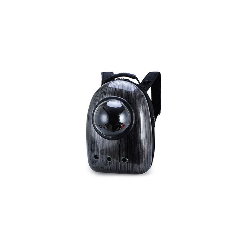 QUE PATAS PET SHOP - Mochila Espacial Negro