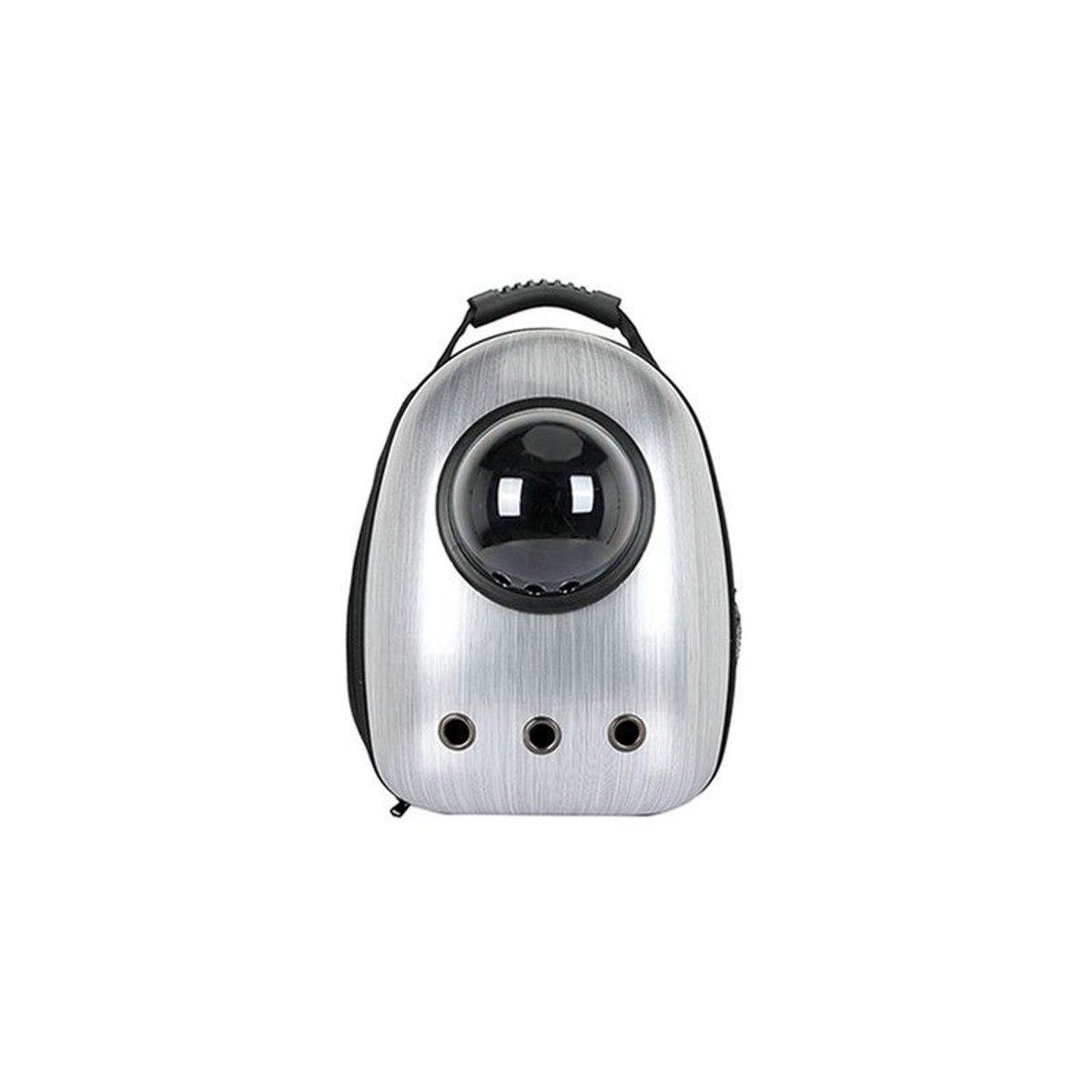 QUE PATAS PET SHOP - Mochila Espacial Gris Claro