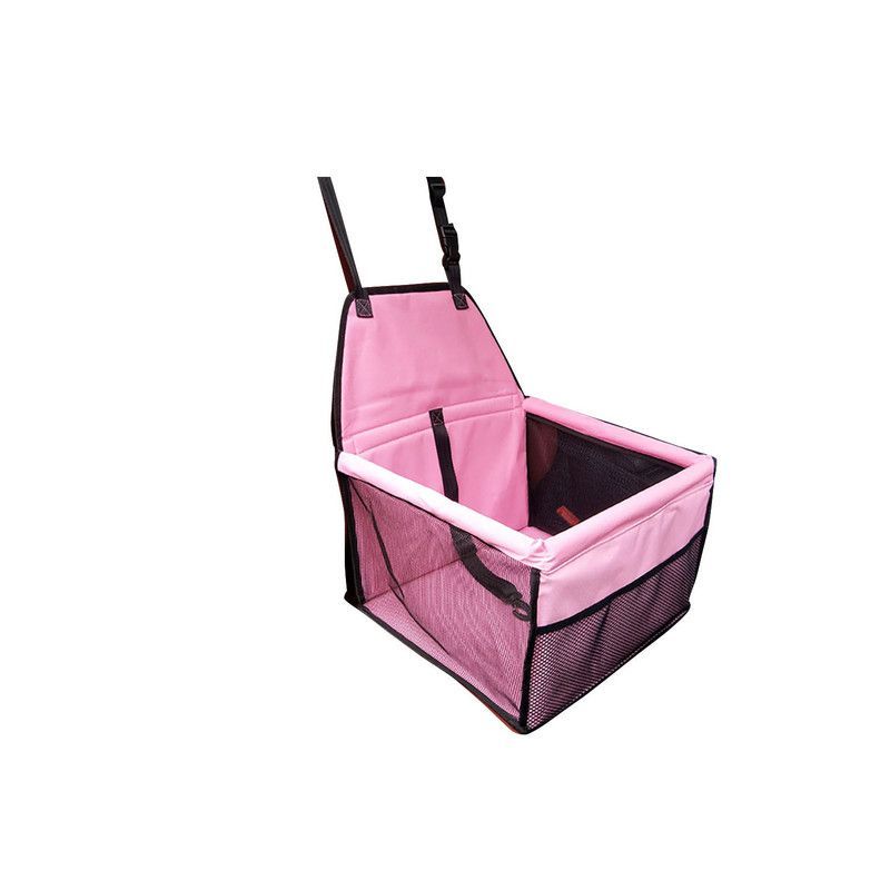 QUE PATAS PET SHOP - Asiento Copiloto para Mascotas Rosado