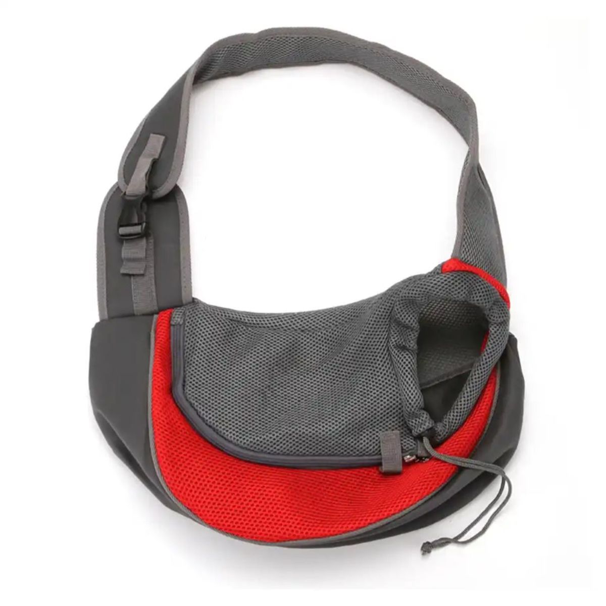 QUE PATAS PET SHOP - Morral Portátil para Mascotas Viajes y Paseos Rojo